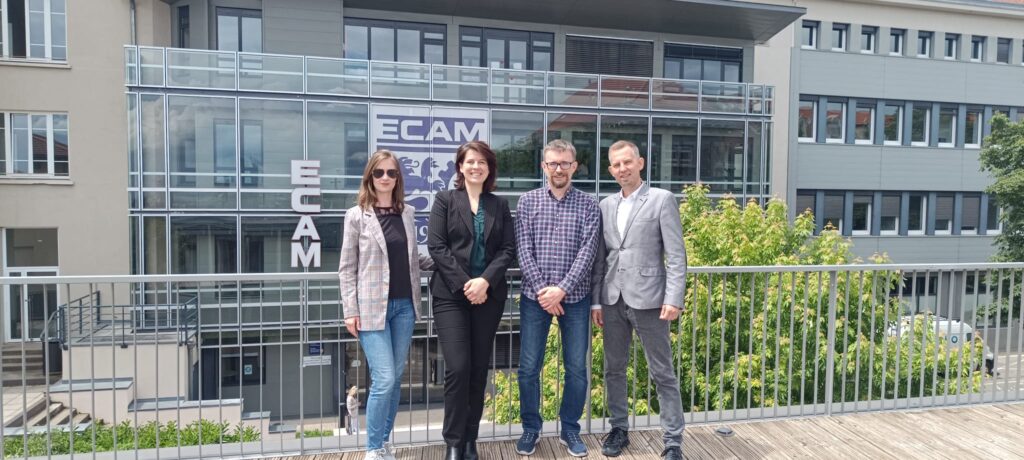 L'Université Technique de Lodz en visite à ECAM LaSalle