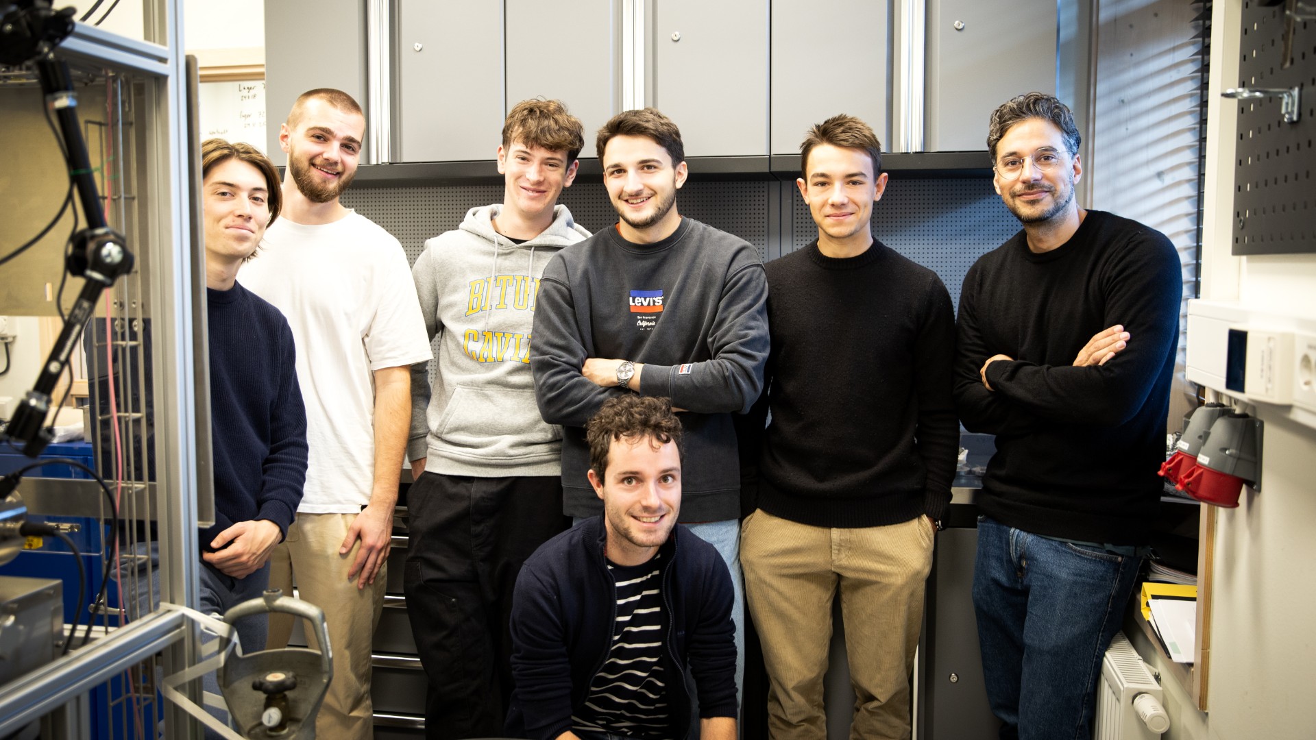 ECAM students at MIUN